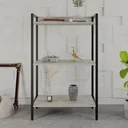 Ver imagem 2 de Estante de Livros Industrial Aço 60CMX104CM 3 Prateleiras Active Yescasa