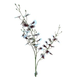 Flor Orquídea Chuva de Ouro 3 Galhos - 90 Cm