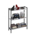 Ver imagem 3 de Estante de Livros Industrial Aço 80CMX104CM 3 Prateleiras Active Yescasa