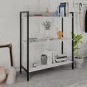 Ver imagem 1 de Estante de Livros Industrial Aço 80CMX104CM 3 Prateleiras Active Yescasa