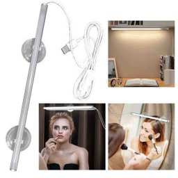 Luminaria Bastao Luz Led Slim Camarim Espelho Maquiagem Estudos Decoraçao Sala Quarto Mesa Iluminaça - 1