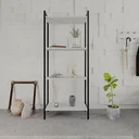 Ver imagem 2 de Estante para Livros Industrial Aço Multiuso 4 Prateleiras 146cmx60cm Active Yescasa