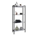 Ver imagem 3 de Estante de Livros Industrial Aço 60CMX146CM Multiuso 4 Prateleiras Active Yescasa