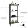 Estante para Livros Industrial Aço Multiuso 4 Prateleiras 146cmx60cm Active Yescasa - 6