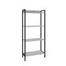 Estante para Livros Industrial Aço Multiuso 4 Prateleiras 146cmx60cm Active Yescasa - 4