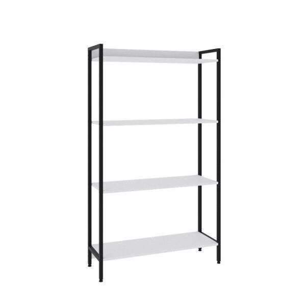 Estante para Livros Industrial Aço Multiuso 4 Prateleiras 146cmx80cm Active Yescasa - 4