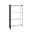 Ver imagem 4 de Estante de Livros Industrial Aço 80CMX146CM Multiuso 4 Prateleiras Active Yescasa