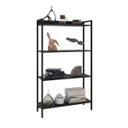 Ver imagem 3 de Estante para Livros Industrial Aço Multiuso 4 Prateleiras 146cmx80cm Active Yescasa