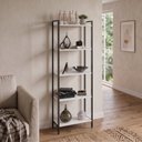Ver imagem 1 de Estante de Livros Industrial Aço 60CMX187CM Multiuso 5 Prateleiras Active Yescasa