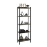Estante para Livros Industrial Aço Multiuso 5 Prateleiras 187cmx60cm Active Yescasa - 3