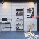 Ver imagem 7 de Estante Multiuso Industrial Aço 60CMX187CM 5 Prateleiras Active Yescasa Marrom