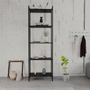 Ver imagem 2 de Estante de Livros Industrial Aço 60cmx187cm Multiuso 5 Prateleiras Active YesCasa