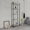 Ver mais imagens de Estante de Livros Industrial Aço 60CMX187CM Multiuso 5 Prateleiras Active Yescasa