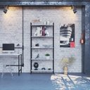 Ver imagem 7 de Estante de Livros Industrial Aço 80CMX187CM Multiuso 5 Prateleiras Active Yescasa