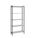 Ver imagem 4 de Estante para Livros Industrial Aço Multiuso 5 Prateleiras 187cmx80cm Active Yescasa