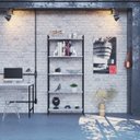 Ver imagem 7 de Estante para Livros Industrial Aço Multiuso 5 Prateleiras 187cmx80cm Active Yescasa