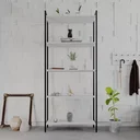 Ver imagem 2 de Estante de Livros Industrial Aço 80CMX187CM Multiuso 5 Prateleiras Active Yescasa