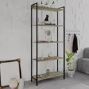 Ver imagem 1 de Estante para Livros Industrial Aço Multiuso 5 Prateleiras 187cmx80cm Active Yescasa