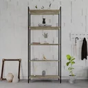 Ver imagem 2 de Estante para Livros Industrial Aço Multiuso 5 Prateleiras 187cmx80cm Active Yescasa