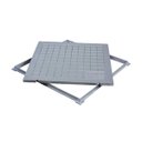 Ver imagem 2 de Tampa Tampão Chão Alumínio Fundido Quadrado Simples 20x20cm