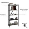 Estante para Livros Industrial Aço Multiuso 5 Prateleiras 187cmx80cm Active Yescasa - 6