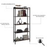 Estante para Livros Industrial Aço Multiuso 5 Prateleiras 187cmx80cm Active Yescasa - 6