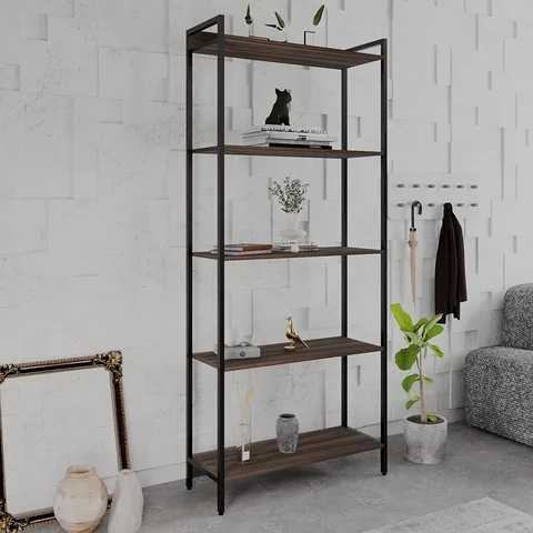 Estante para Livros Industrial Aço Multiuso 5 Prateleiras 187cmx80cm Active Yescasa