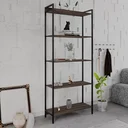 Ver imagem 1 de Estante para Livros Industrial Aço Multiuso 5 Prateleiras 187cmx80cm Active Yescasa