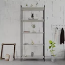 Ver imagem 2 de Estante de Livros Industrial Aço 80CMX187CM Multiuso 5 Prateleiras Active Yescasa