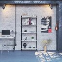 Ver imagem 7 de Estante de Livros Industrial Aço 80CMX187CM Multiuso 5 Prateleiras Active Yescasa