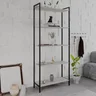 Estante para Livros Industrial Aço Multiuso 5 Prateleiras 187cmx80cm Active Yescasa - 1