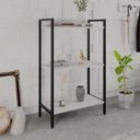 Ver imagem 1 de Estante de Livros Industrial Aço 60CMX104CM 3 Prateleiras Active Yescasa