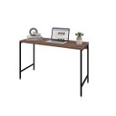 Ver imagem 5 de Escrivaninha Mesa Escritório Estilo Active 120cm Industrial Yescasa Nogal Marrom