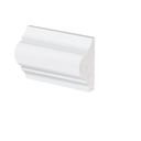 Ver imagem 1 de Rodameio Poliestireno 06cm classico Branco 31006 Arquitech