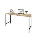 Ver imagem 5 de Escrivaninha Mesa Escritório Estilo Active 135cm Industrial Yescasa Carvalho Marrom