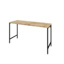 Ver imagem 2 de Escrivaninha Mesa Escritório Estilo Active 135cm Industrial Yescasa Carvalho Marrom