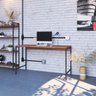Escrivaninha Mesa Escritório Estilo Industrial 135cm Active Yescasa - 7