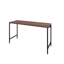 Escrivaninha Mesa Escritório Estilo Active 135cm Industrial Yescasa Nogal Marrom - 2 Escrivaninha Mesa Escritório Estilo Active 135cm Industrial Yescasa Nogal Marrom - 2
