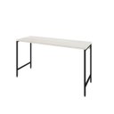 Ver imagem 2 de Escrivaninha Mesa Escritório Estilo Active 135cm Industrial Yescasa Snow Branco