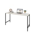 Ver imagem 5 de Escrivaninha Mesa Escritório Estilo Active 135cm Industrial Yescasa Snow Branco