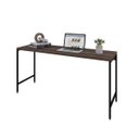 Ver imagem 5 de Escrivaninha Mesa Escritório Active 150cm Industrial Yescasa Nogal Marrom