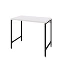 Ver imagem 2 de Escrivaninha Mesa Escritório Estilo Active 90cm Industrial Yescasa Branco Chess