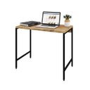 Ver imagem 5 de Escrivaninha Mesa Escritório Estilo Active 90cm Industrial Yescasa Carvalho Marrom