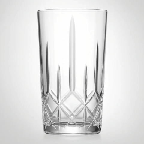 Copo Long Drink Valência 395 ml Transparente Nadir - Kit com 6 Unidades