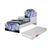 Cama Infantil Sonic Adesivada com Colchão Moveis House - 1
