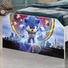 Cama Infantil Sonic Adesivada com Colchão Moveis House - 3