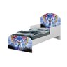 Cama Infantil Sonic Adesivada com Colchão Moveis House - 5