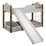 Beliche Montessoriana com Escorregador Luiza Branco/Mel - PR Baby - 1