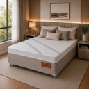 Ver imagem 5 de Colchão King Life Silver Molas Ensacadas Espuma D26 193x203x27cm Cinza