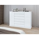 Ver imagem 4 de Cômoda Sapateira Vedra Branco Brilho – Lopas